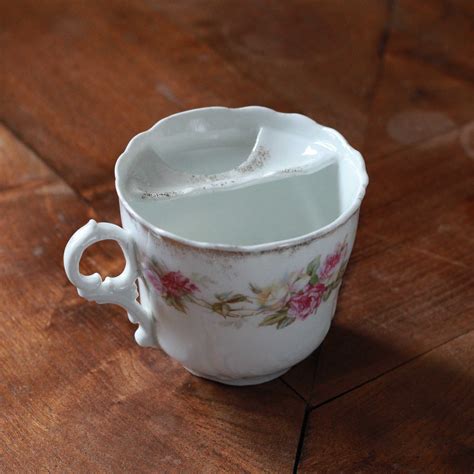 vintage mustache cup